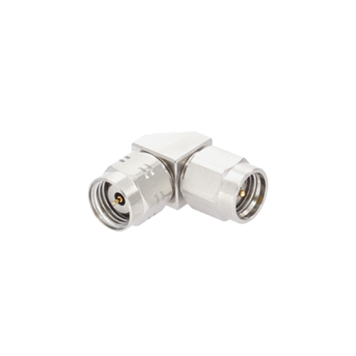Precision Test Adapter-1.85 mm(M) to 2.92mm(M) Right Angle type: 40 GHz Precision Test Adapter-1.85 mm(M) to 2.92mm(M) Right Angle type: 40 GHz